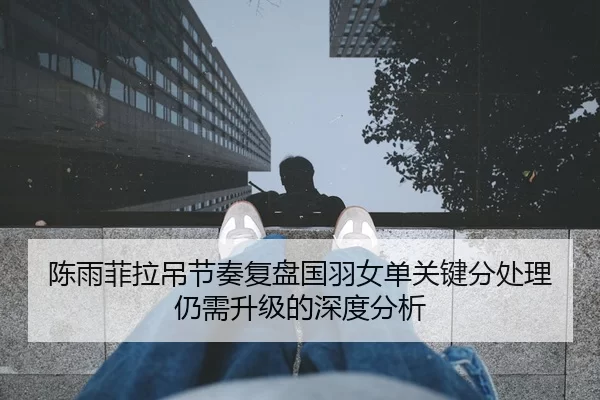 陈雨菲拉吊节奏复盘国羽女单关键分处理仍需升级的深度分析